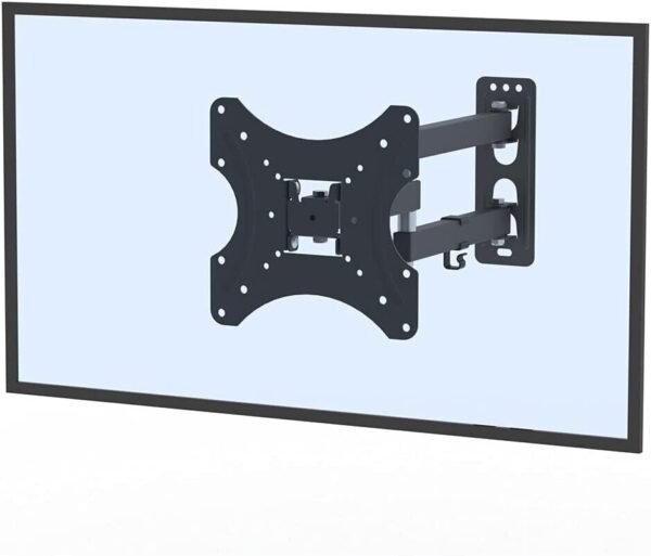 10-42” Adjustable Tilt & Swivel Monitor Wall Mount for LCD/LED TVs in Portrait or Landscape - Image 3