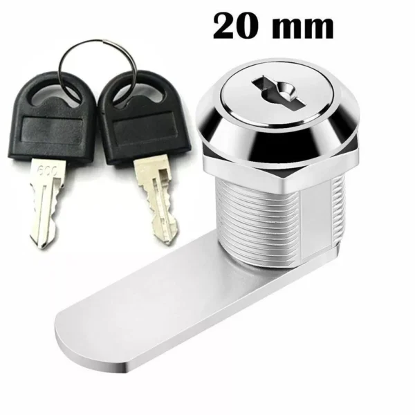 20mm Cam Lock for Lockers Mailboxes Cabinets Drawers