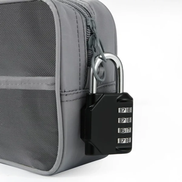 Heavy Duty 4-Digit Combination Padlock Secure Outdoor Lock for Gym Travel Luggage & Lockers - Image 4