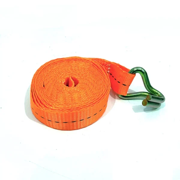 Heavy Duty Ratchet Tie Down Straps 25mm x 4m, 800KG Load with Claw Hooks - Image 2