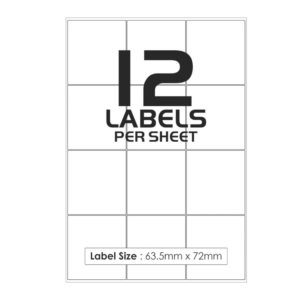 Self Adhesive A4 Address Labels  Sticky Printer Labels Inkjet Laser Copier Compatible  Easy Peel