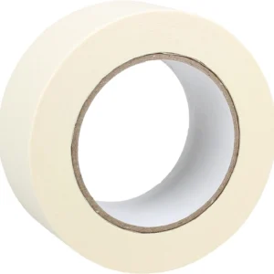 Premium Masking Tape White 50mm x 50m Easy Tear & Peel Paper DIY Painters Tape