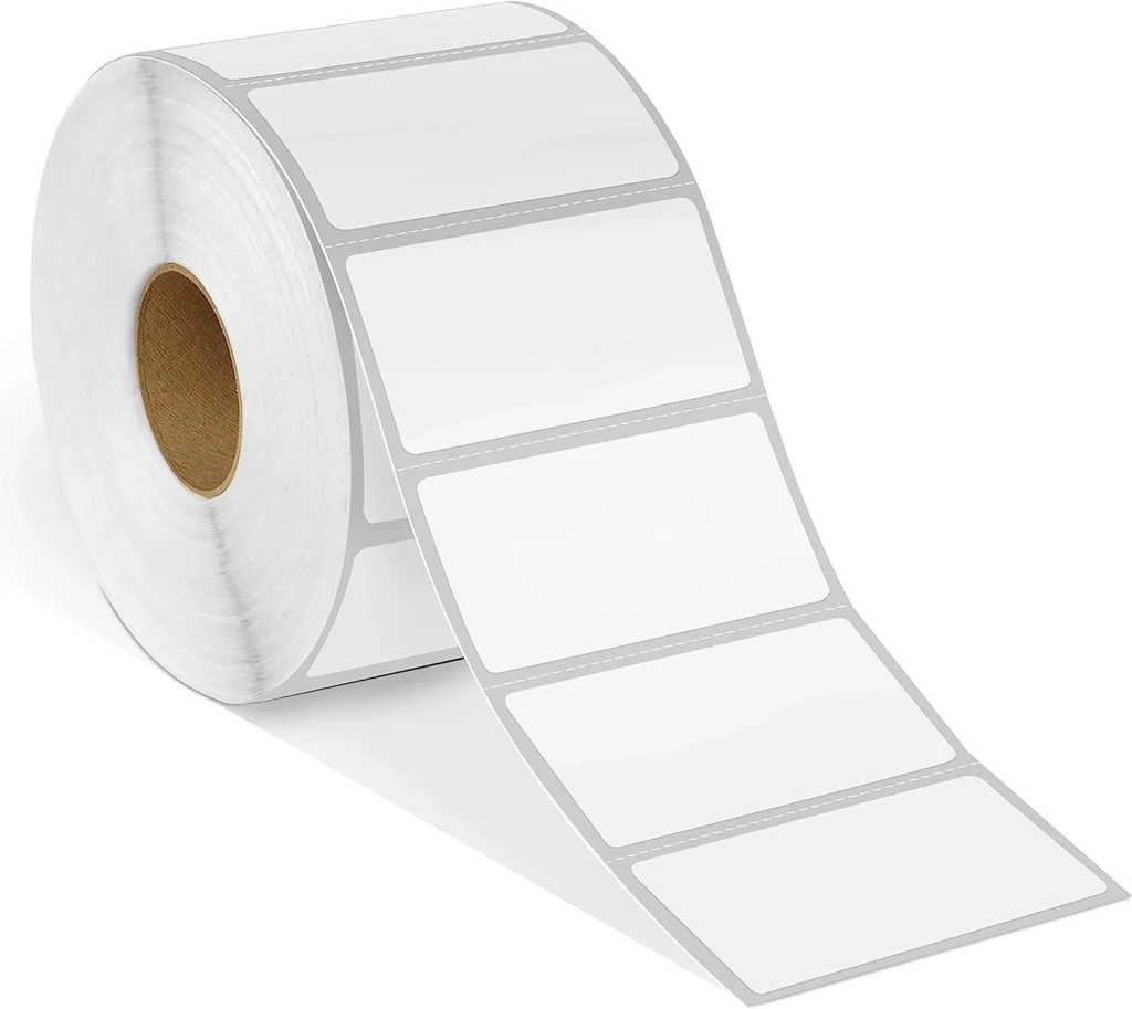 Thermal Printer Labels 50x25mm for Zebra 1000 Shipping & Barcode Labels