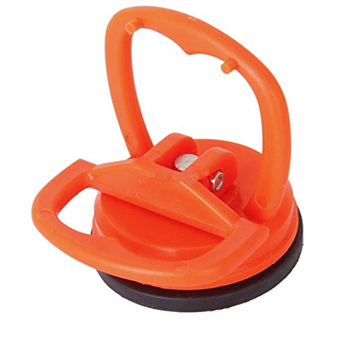 2 Pack Heavy Duty Orange Suction Cup Lifter for Glass, Tiles, Screens & Smooth Surfaces - Image 3
