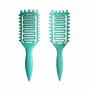 1Pcs Detangler Comb Curly Hair Vented Nylon Bristle Anti-Frizz Styling Brush
