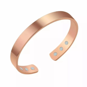 Men's Copper Magnetic Bracelet Bangle Stylish Adjustable Wrist Bracelet