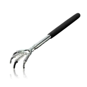 Extendable Back Scratcher Metal Telescopic Eagle Claw Portable Black