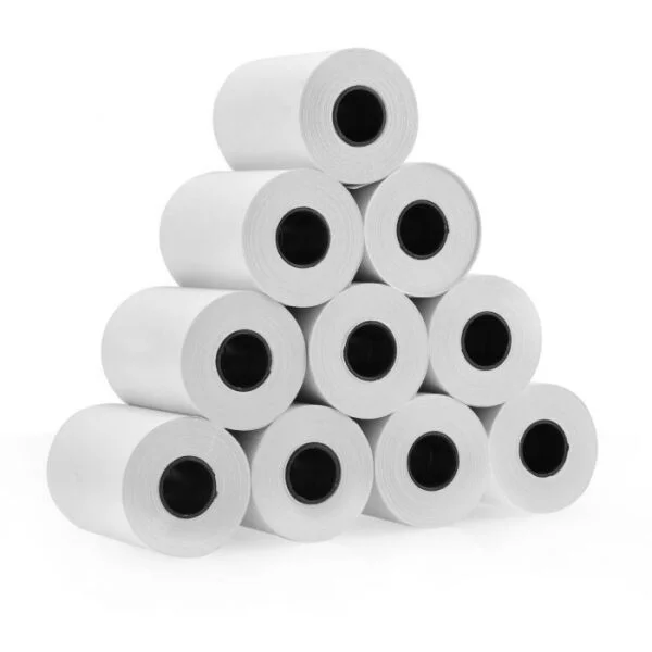 57mm x 40mm Thermal Paper PDQ Card Machine Rolls – Box of 20